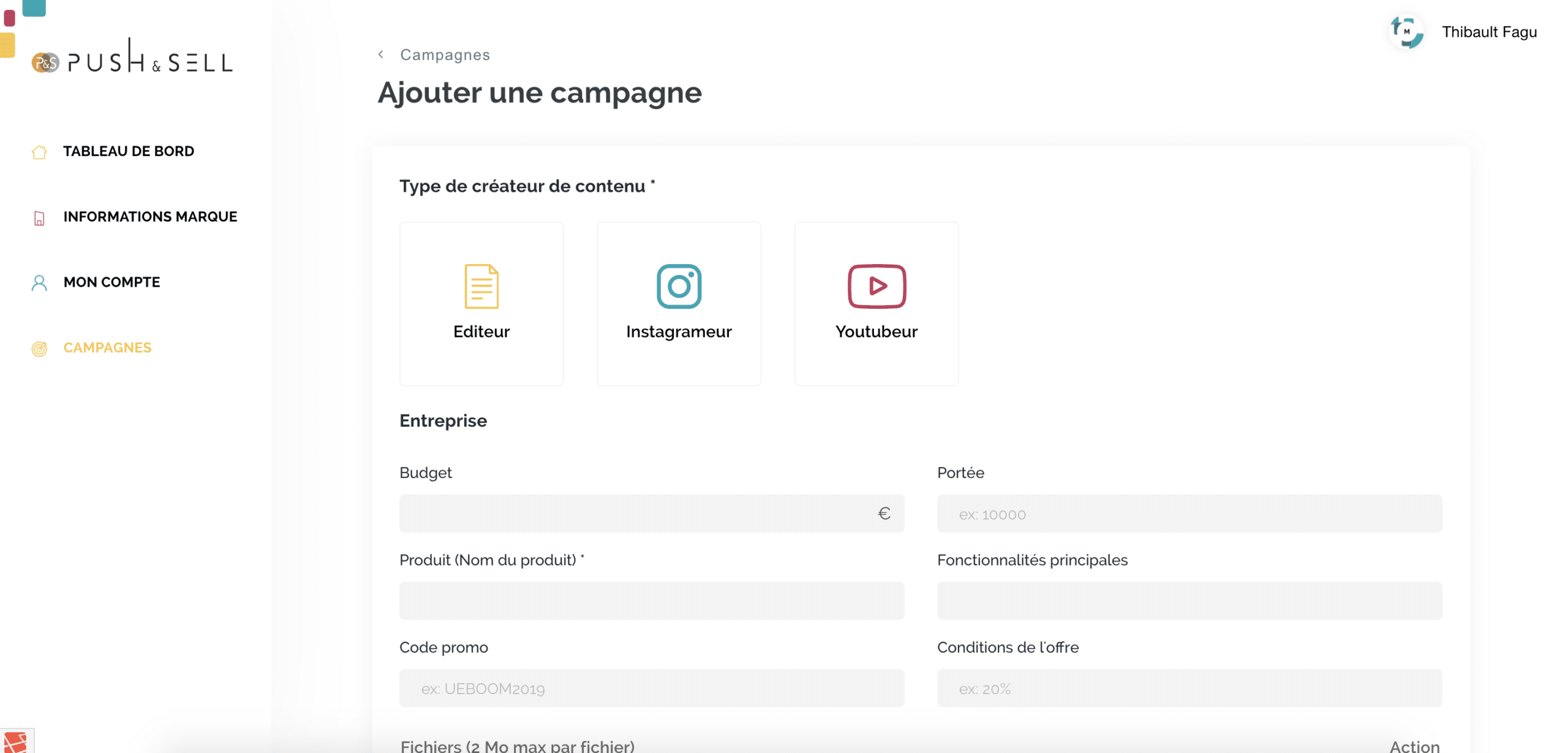 Campagne Influenceur 2